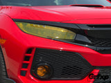 Headlight Overlays for 10thGen Honda Civic Hatchback Type-R Si with LED (2017+)