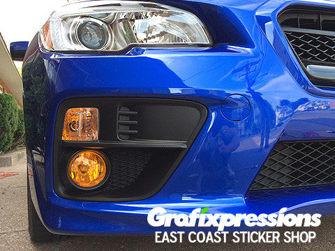 Fog Light Overlays for Subaru WRX/STi (2015 – 2017)
