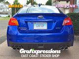 Taillight Overlays for Subaru WRX/STi (2015 – 2017)