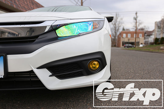 Fog Light Overlays for 10thGen Honda Civic Sedan (2016 – 2017)