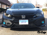 Fog Light Overlays for 10thGen Honda Civic Hatchback (2017+)