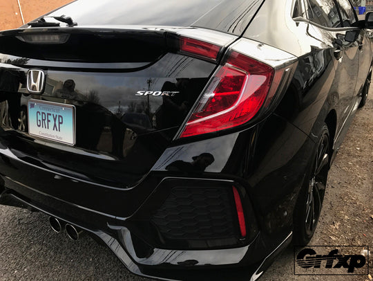 Taillight Overlays for 10thGen Honda Civic Hatchback (2017+)