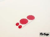Hazard Button Overlays (JDM Style) for 8thGen Honda Civic (2006 – 2011)