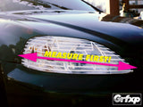 Universal Headlight / Taillight Strip Overlay Kit