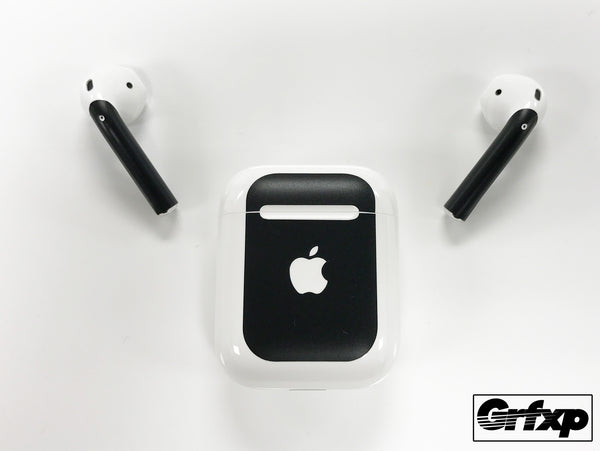 Apple AirPod Skins *Version 2* (Stem & Case Overlay Kit)