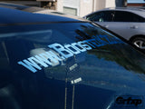 BoostedK20.com Windshield Banner