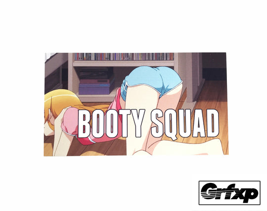 BootySquad Butt in Air Printed 
