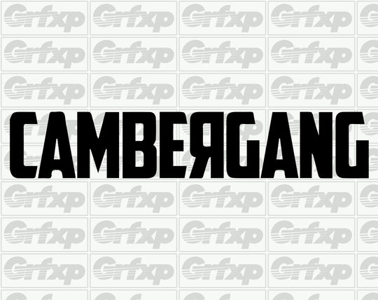 CAMBERGANG Sticker