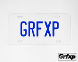 Create Your Own Custom License Plate