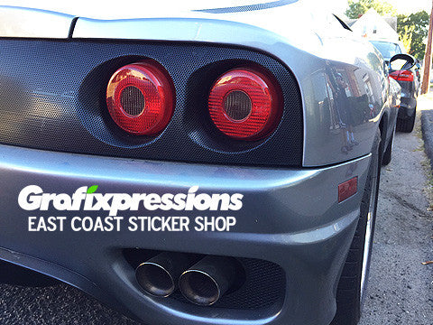 Taillight Overlays for Ferrari 360 Modena (1999 – 2005)