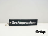 *FREE* Grafixpressions - Unique Starts Here Embroidered Keychain