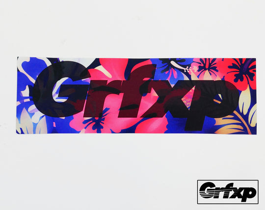 GRFXP Flora Printed Sticker