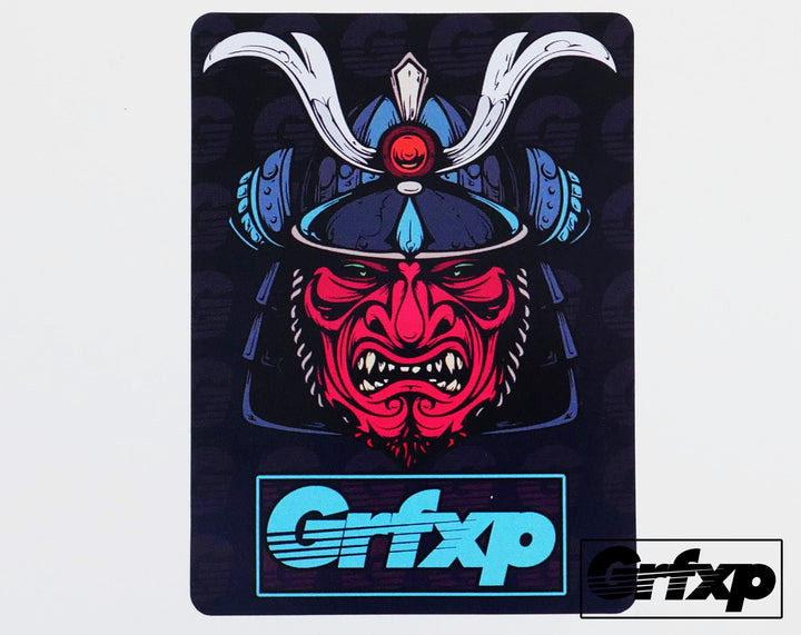 GRFXP Samurai Printed Logo Sticker