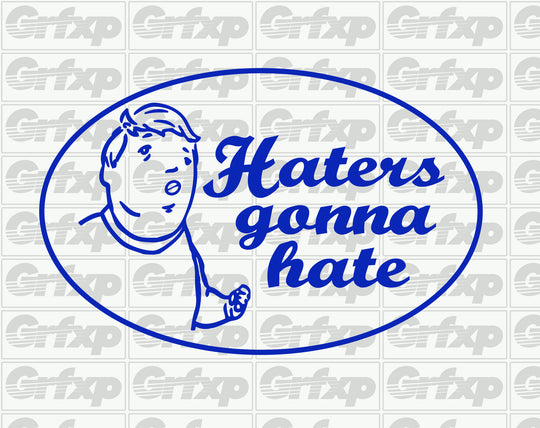 Haters Gonna Hate Sticker