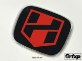 H-BLADE Logo, JDM Emblem Color Changing Overlays Front & Rear Set