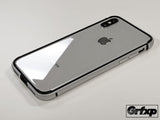 Nova Bumper Case for iPhone X, Silver, iPhoneXbumpers.com.  Forget K11, dbrand Grip and Rhinoshield Mod, this IS the bumper you want!