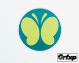 JDM "hard of hearing" / deaf Butterfly Mark Printed Reflective Sticker