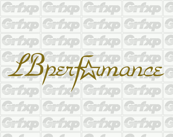 LBperf★rmnce Liberty Walk Sticker
