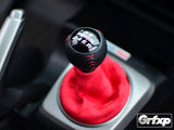 Mugen "RR" Aluminum Leather Wrapped 6-Speed Shift Knob