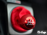 Mugen "RR" Aluminum Leather Wrapped 6-Speed Shift Knob