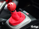 Mugen "RR" Aluminum Leather Wrapped 6-Speed Shift Knob