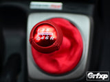 Mugen "RR" Aluminum Leather Wrapped 6-Speed Shift Knob