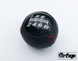 Mugen "RR" Aluminum Leather Wrapped 6-Speed Shift Knob