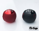 Mugen "RR" Aluminum Leather Wrapped 6-Speed Shift Knob