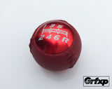 Mugen "RR" Aluminum Leather Wrapped 6-Speed Shift Knob