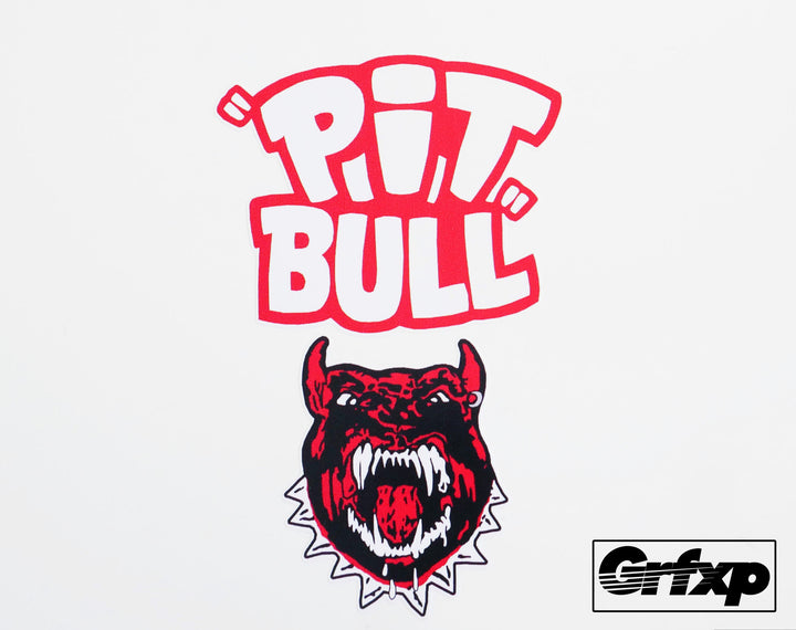 Pit Bull Hoverboard Printer Sticker