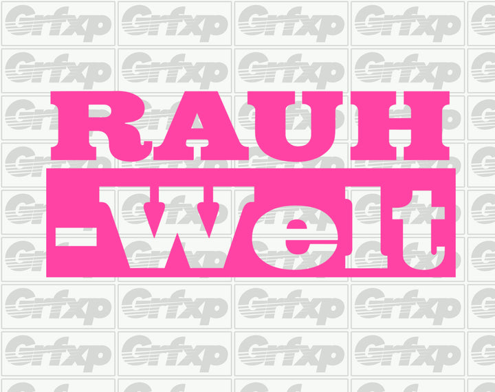 Rauh-Welt Box-Style Sticker