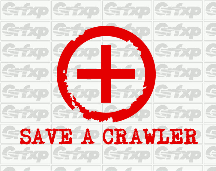 Save a Crawler Sticker