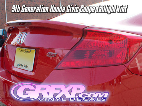 Taillight Overlays for 9thGen Honda Civic Coupe (2012-2013)