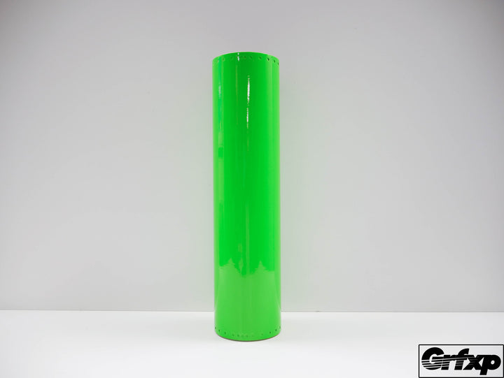 Transparent Lime Green Vinyl (by the foot)